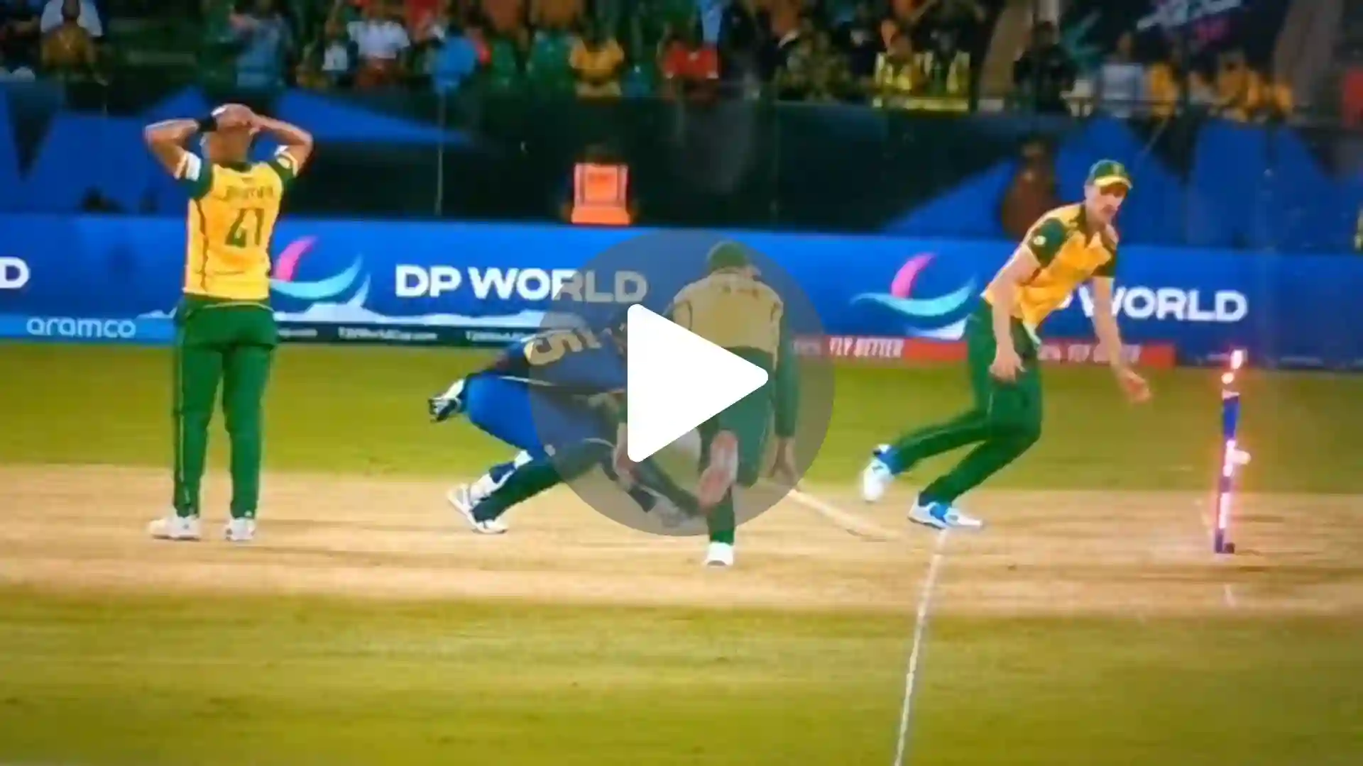 [Watch] Klaasen's Sensational Backhand Throw Weaves Magic As SA Defeat Nepal By 1 Run